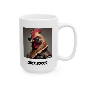 Chicken Mug - Cluck Norris Blogger Mug (11oz, 15oz)