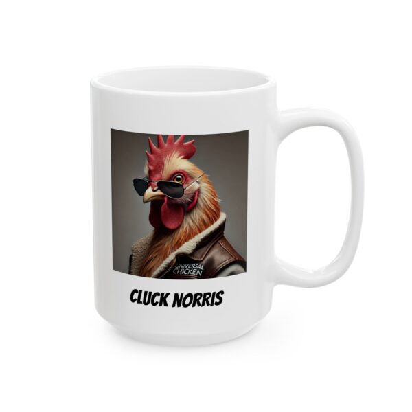 Chicken Mug - Cluck Norris Blogger Mug (11oz, 15oz)